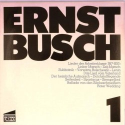 Пластинка Ernst Busch Эрнст Буш