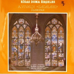 Пластинка Евгения Лисицина A.Vivaldi "Gadalaiki". Орган Рижского Домского собора
