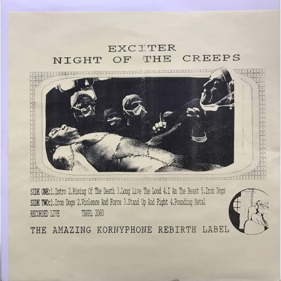 Пластинка Exciter Night Of The Creeps