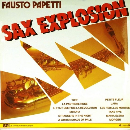 Пластинка Fausto Papetti Sax Explosion