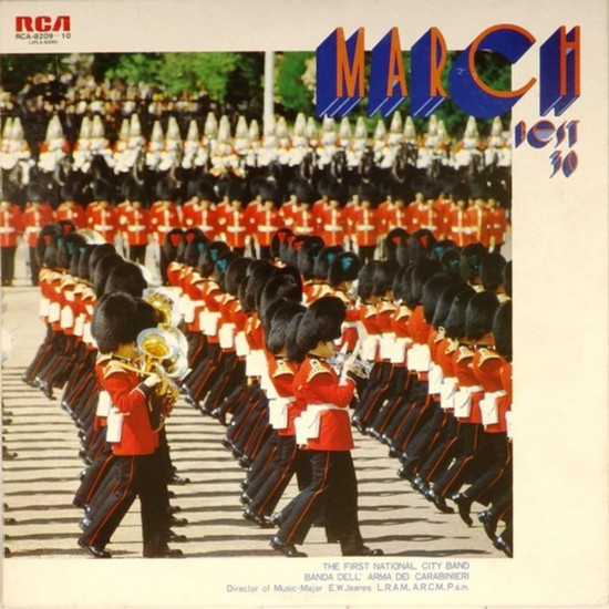 Пластинка First national city band. Banda dell' arma dei carabineri March. Best 30 (2LP)