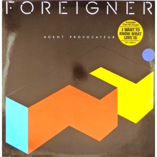 Пластинка Foreigner Agent Provocateur