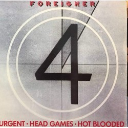 Пластинка Foreigner Urgent - Head Games - Hot Blooded