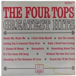 Пластинка Four tops Greatest hits