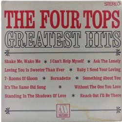 Пластинка Four tops Greatest hits