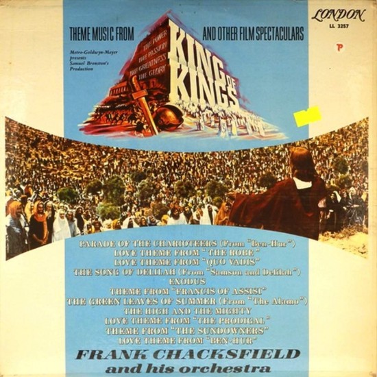 Пластинка Frank Chacksfield and his orchestra Theme music from King of kings and other film spectaculars