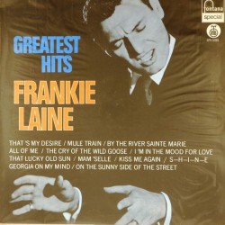 Пластинка Frankie Laine Greatest Hits