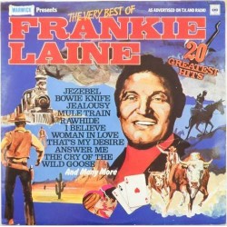 Пластинка Frankie Laine The very best. 20 greatest hits