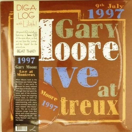 Пластинка Gary Moore Live at Montreux (9th July 1997)