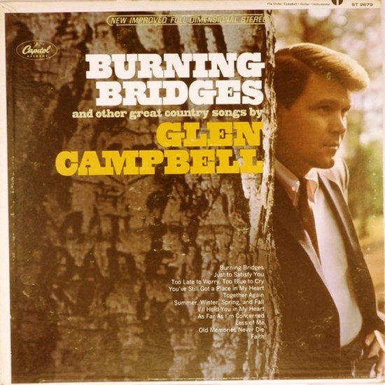 Пластинка Glenn Campbell Burning Bridges and other great country song's