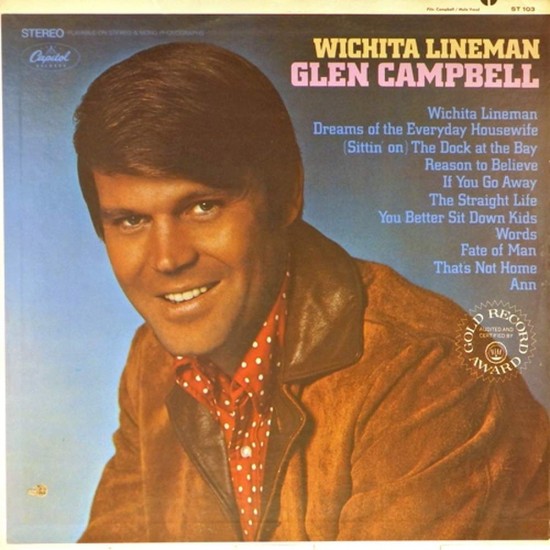 Пластинка Glenn Campbell Wichita Lineman