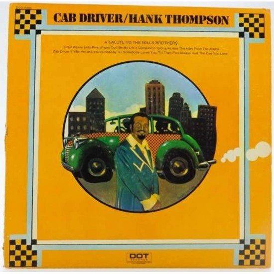 Пластинка Hank Thompson Cab driver