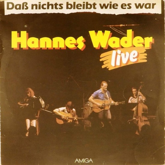 Пластинка Hannes Wader Live