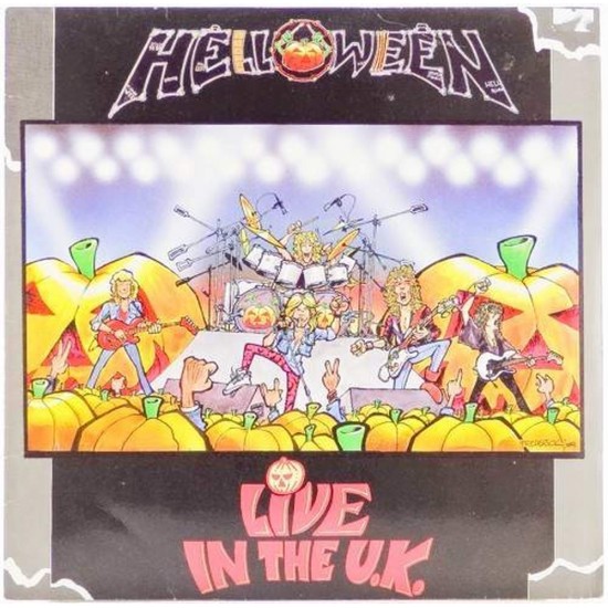 Пластинка Helloween Live in the U.K.