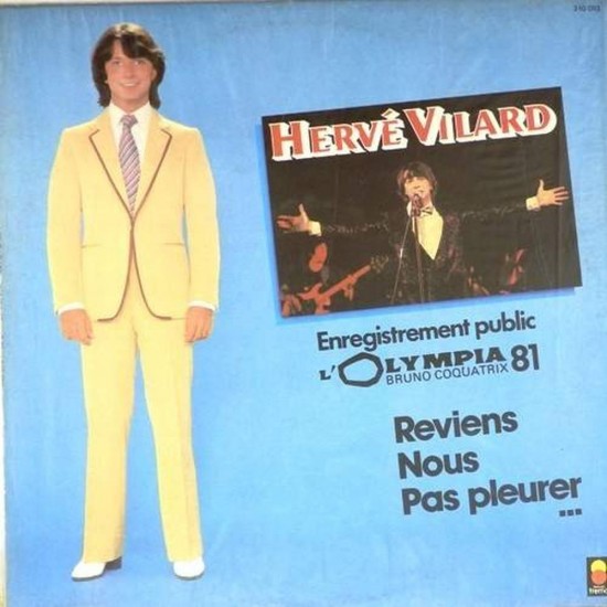 Пластинка Herve Vilard Enregistrement public l' Olympia 81