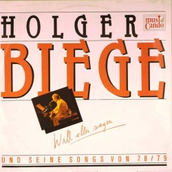 Пластинка Holger Biege Will alles wagen