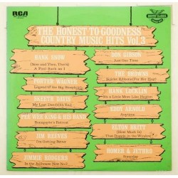 Пластинка Honest-to-Goodness Country music hits. Vol.3
