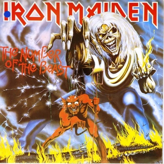 Пластинка Iron Maiden The number of the beast