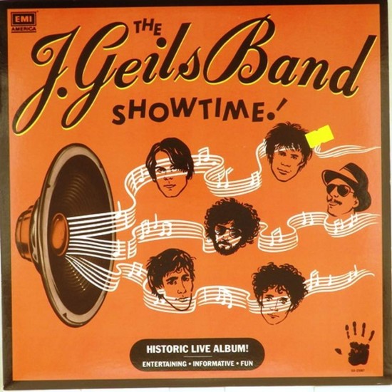 Пластинка J.Geils Band Showtime!