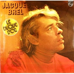Пластинка Jacque Brel Le disque d'or