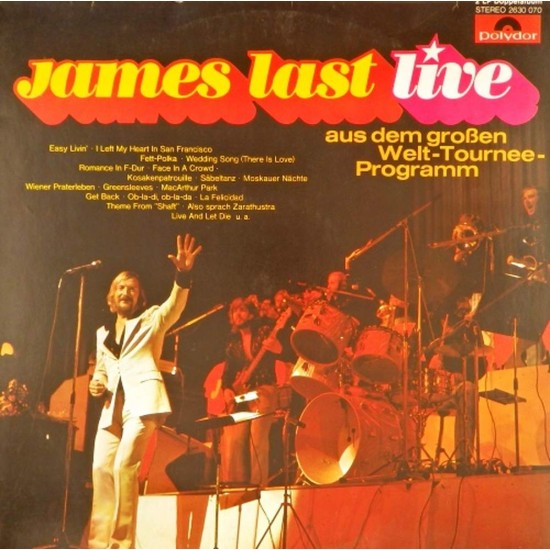 Пластинка James Last Live (2 LP)