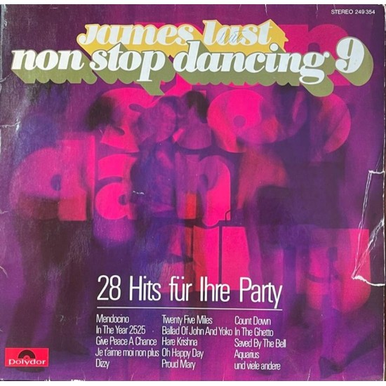 Пластинка James Last Non stop dancing 9