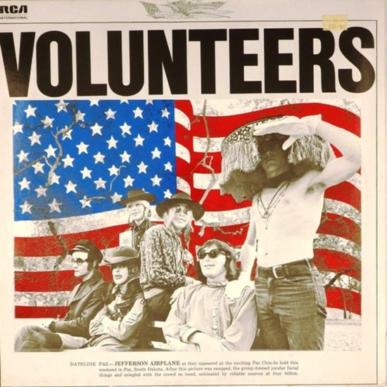 Пластинка Jefferson Airplane Volunteers