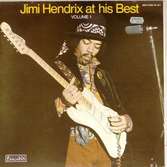 Пластинка Jimi Hendrix At his best. Volume 1