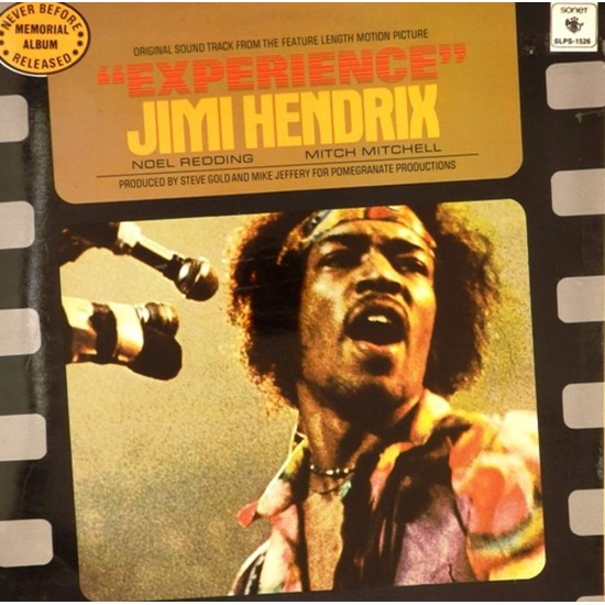 Пластинка Jimi Hendrix Experience. Original Sound Track From The Feature Length Motion Picture