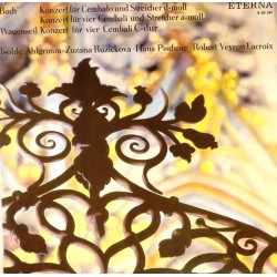 Пластинка Johann Sebastian Bach, Hans Pischner, Kurt Sanderling, Berliner Sinfonie Orchester, Georg Christoph Wagenseil Konzerts fur Cembalo und Streicher
