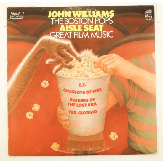 Пластинка John Williams and the Boston Pops Aisle Seat. Great Film music