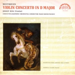Пластинка Josef Suk (violin) Beethoven. Violin concerto in d major