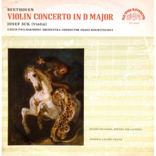 Пластинка Josef Suk (violin) Beethoven. Violin concerto in d major
