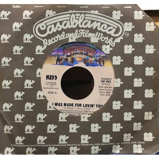 Пластинка Kiss I was made for loving' you