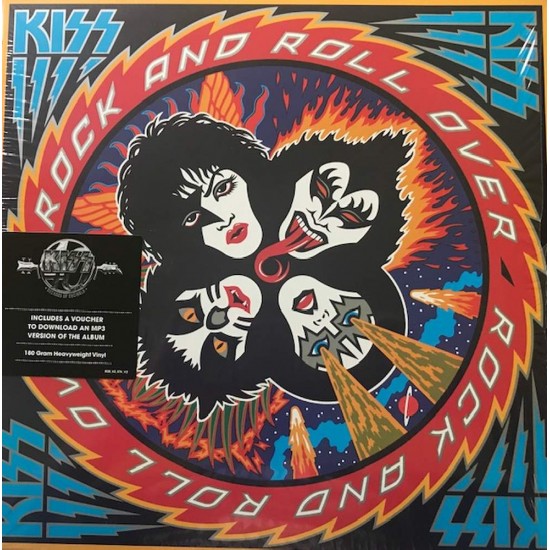 Пластинка Kiss Rock and Roll Over