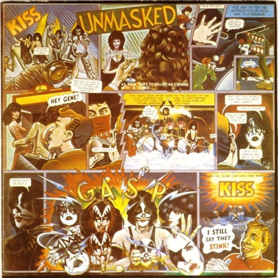 Пластинка Kiss Unmasked