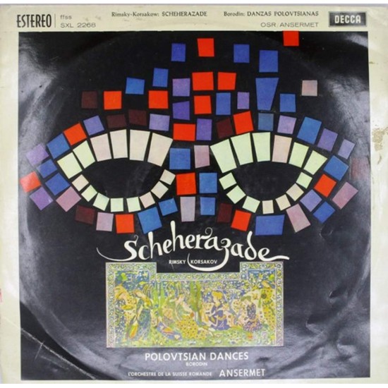Пластинка L'Orchestre De La Suisse Romande, Anserme (Rimsky-Korsakov/ Borodin) Scheherazade / Polovtsian Dances