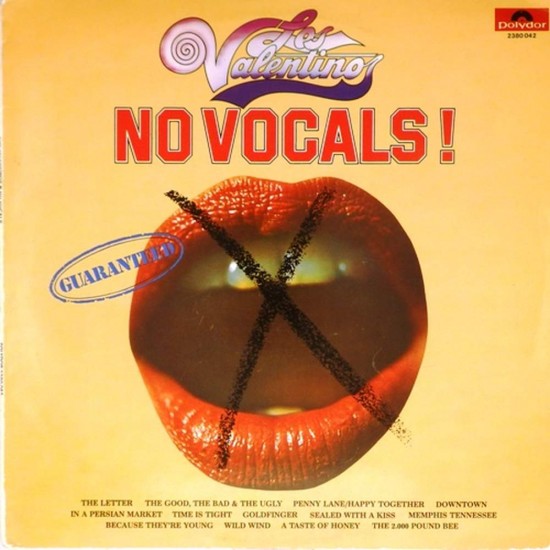 Пластинка Los Valentinos No vocals!