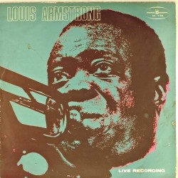 Пластинка Louis Armstrong Live recording