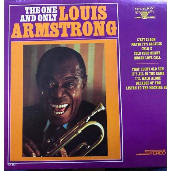 Пластинка Louis Armstrong The One And Only