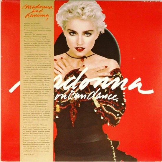 Пластинка Madonna You can dance