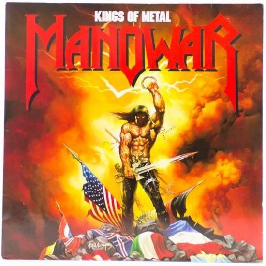 Пластинка Manowar Kings of metal