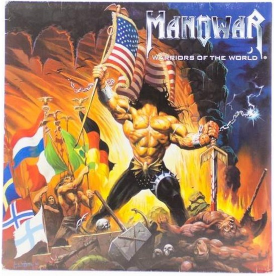Пластинка Manowar Warriors of the world