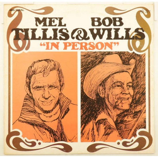 Пластинка Mel Tillis & Bob Wills In person