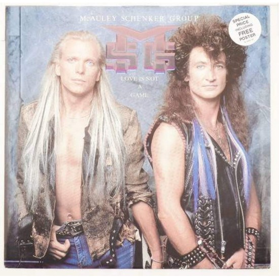 Пластинка Michael Schenker Group Love is not a game / Get out (maxi single)