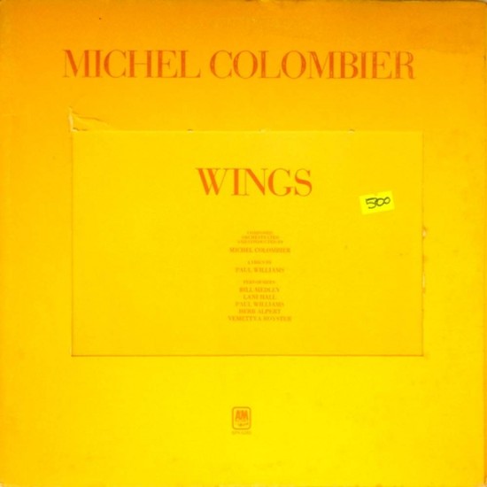 Пластинка Michel Colombier Wings