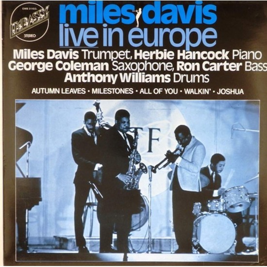 Пластинка Miles Davis Live in Europe