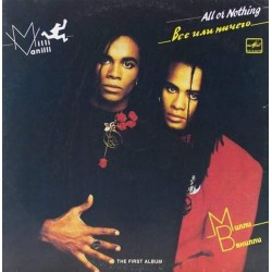 Пластинка Milli Vanilli All or Nothing. The First Album