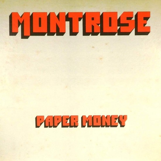 Пластинка Montrose Paper money