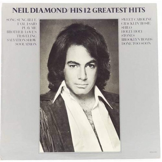 Пластинка Neil Diamond His 12 Greatest Hits